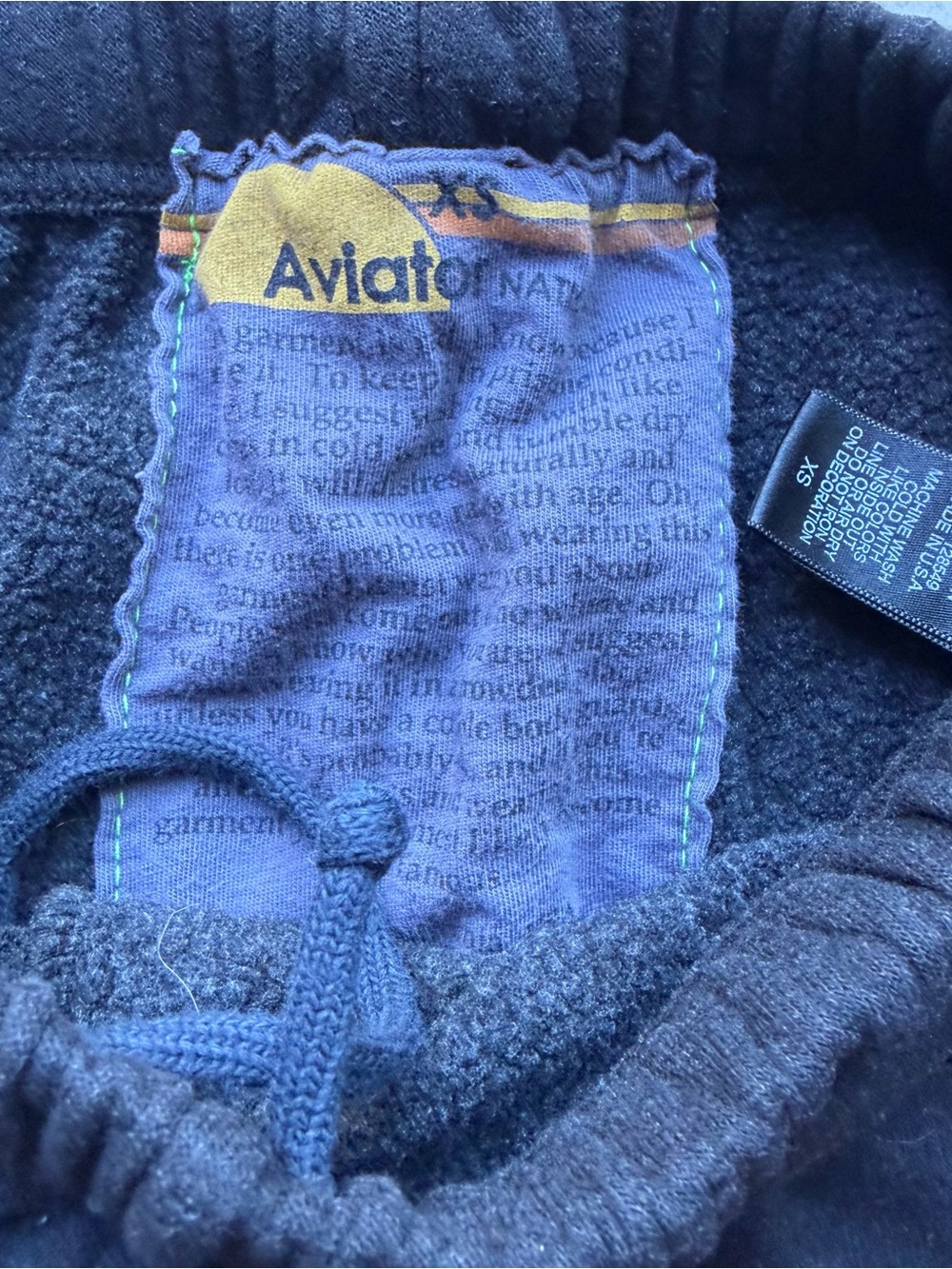 Aviator Nation patched sweatpants excellent condition XS - Picture 6 of 6
